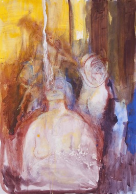 Banya Lady - Watercolour on BFK Rives. 60 x 95 cm. 2012